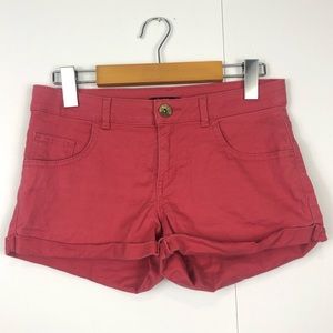H&M Pink Trouser Shorts Sz 4